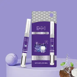 Mineral Teeth Brightening Pen, Teeth Whitener Pen, On-the-Go Polishing Gel for Surface Stains, Gently Targets Discoloration from Coffee & Wine, Easy-To-Use & Travel-Friendly Oral Care