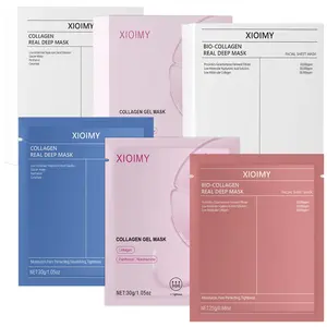 15pcs Bio Collagen Moisturizing Mask Set, Deep Hydration, Smooth and Bright Skin, Anti-Dryness, Anti-Wrinkle, Face Care