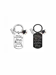 2026 Inspirational Graduation Keychain Gift Graduation Cap