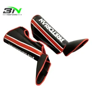 BN Professional Muay Thai Shin Guards, Boxing & Kickboxing Leg Protectors, PU Training Shin Pads, Wholesale