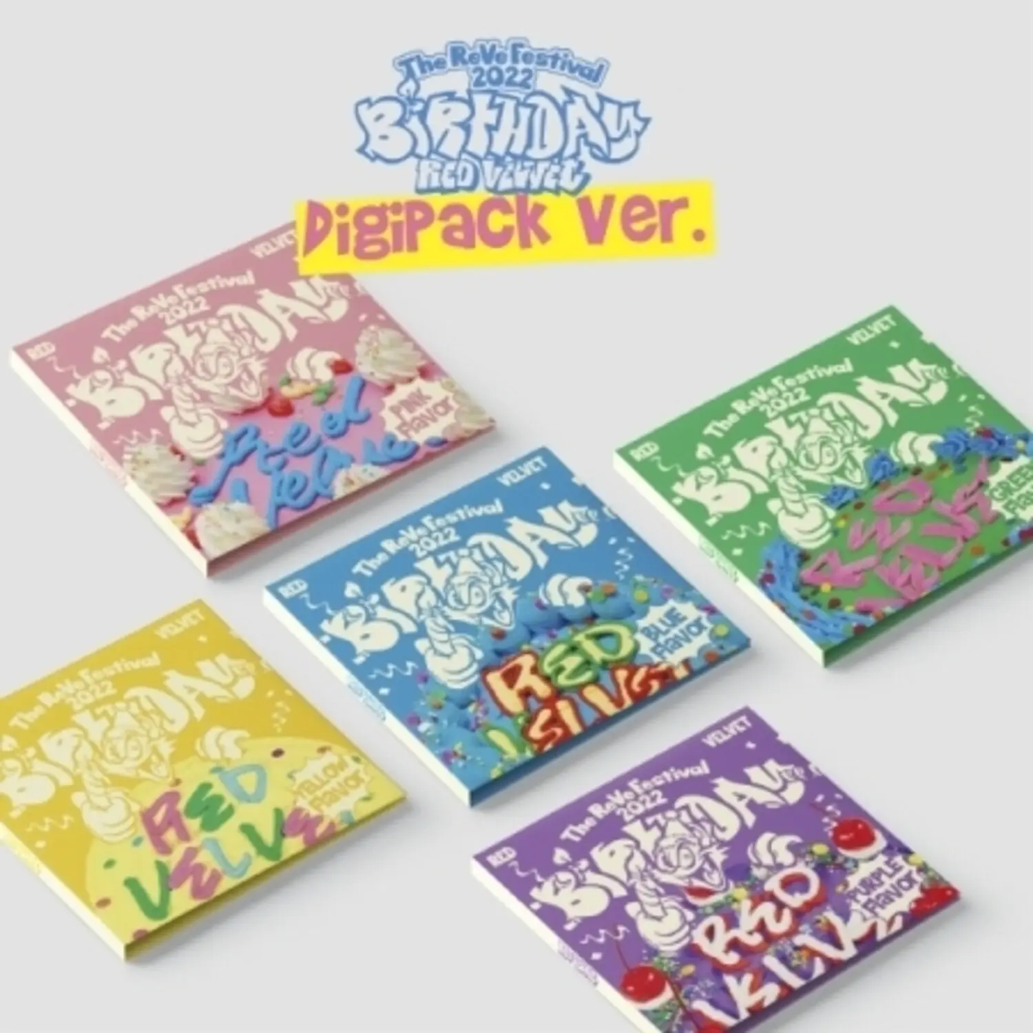 Red Velvet - The Reve Festival 2022 : Birthday (Digipack Ver.)  [COMPACT DISC - CD] Digipack Packaging, Asia - Import