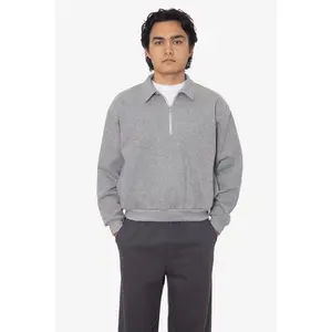 TRF412 - Half Zip Collared Fleece Pullover
