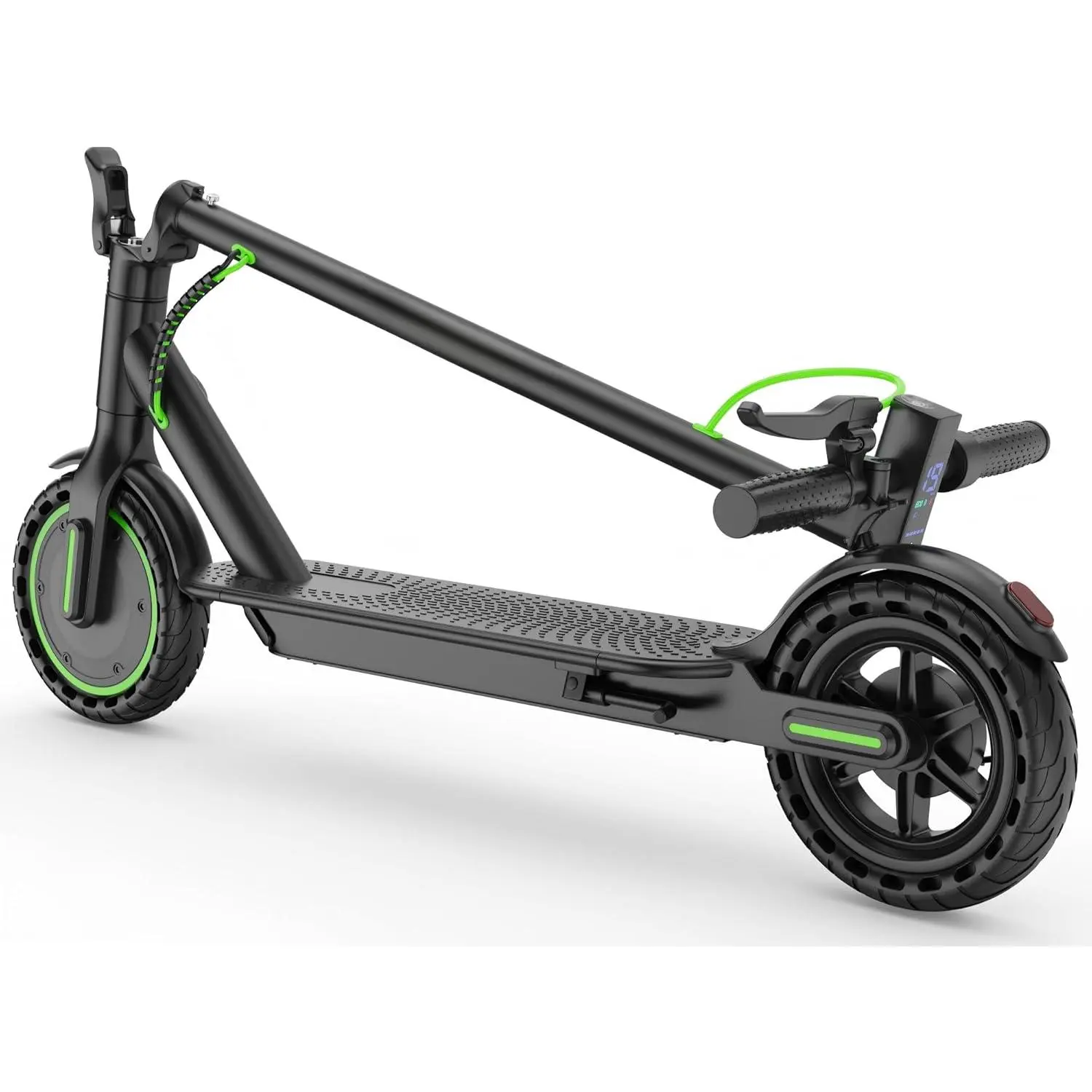 Electric Scooter, 500/350W Motor & 10"/8.5" Solid Tires, Up to 22/19 MPH & 25/15 Miles Rang, Foldable Commuter E Scooter for Adults & Teens