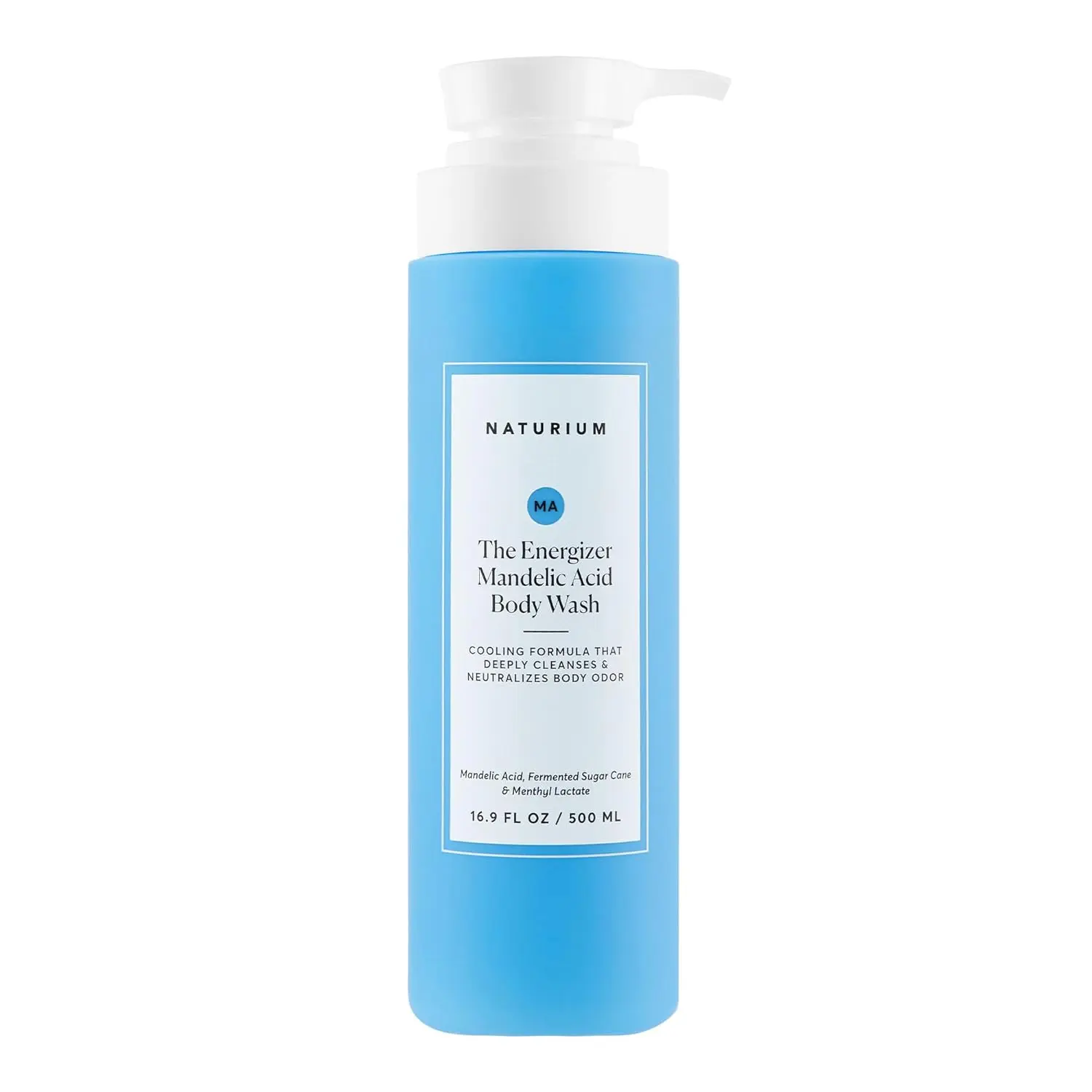 Naturium Mandelic Acid Body Wash, Sugar Cane & Menthyl Lactate, 16.9 fl oz