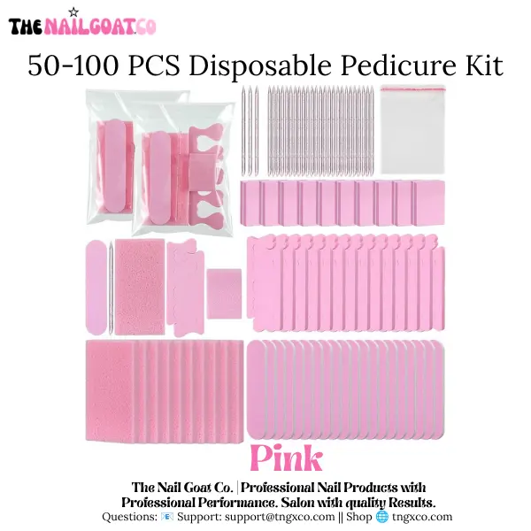 50–100PC Disposable Pedicure Kit