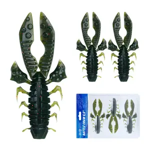 Trawlify 5.5inch Crawfish Lures Kit, Ideal for Fishing Enthusiasts, Durable Design, Perfect for Catching Crawfish