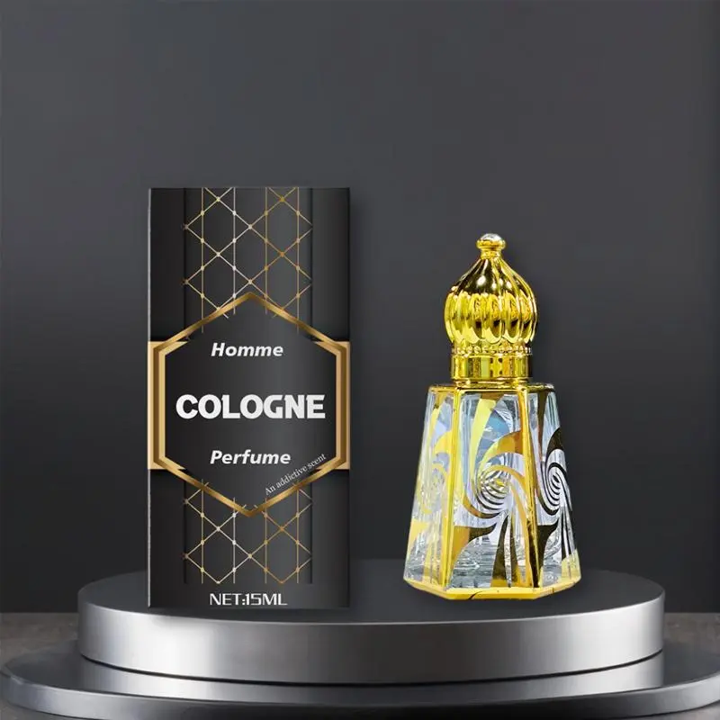 15ML Men's Perfume, Long Lasting Fragrance for Men, Oriental Scented Perfume for Daily Wear, Fashion Perfume for Party, Daily Clothing Decor, Fragrance Parfum Perfume
