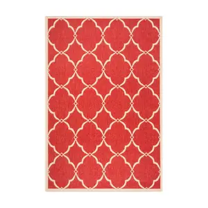 Beach House 125 Col. 5'3" x 7'6" Outdoor Rug byValerie