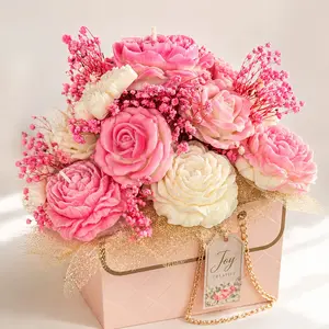 Luxury Flower Box Gift – Romantic & Elegant Handmade Gift