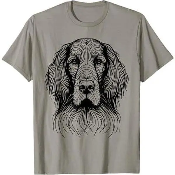 Dog Fingerprint - Gordon Setter Dad Mom T-Shirt