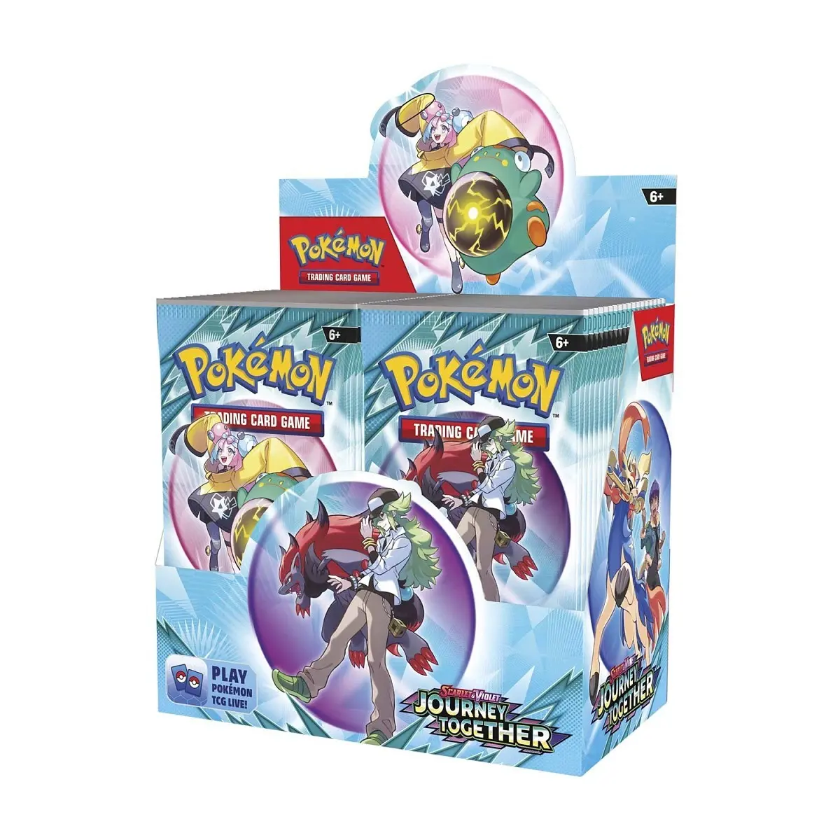 Pokmon TCG: Scarlet & Violet-Journey Together Enhanced Booster Display Box - TikTok Shop Pokmon TCG: Scarlet & Violet-Journey Together Enhanced Booster Display Box - TikTok Shop