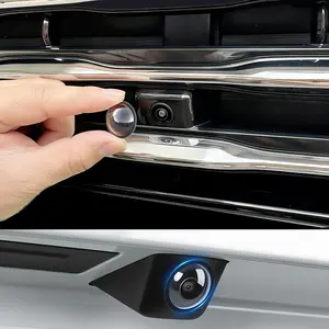 Car 360 ° panoramic camera protective cover reversing image lens protective cover, dustproof and scratch-proof protective cover high definition high transparency adaptation car SUV high-end car exterior protective accessories