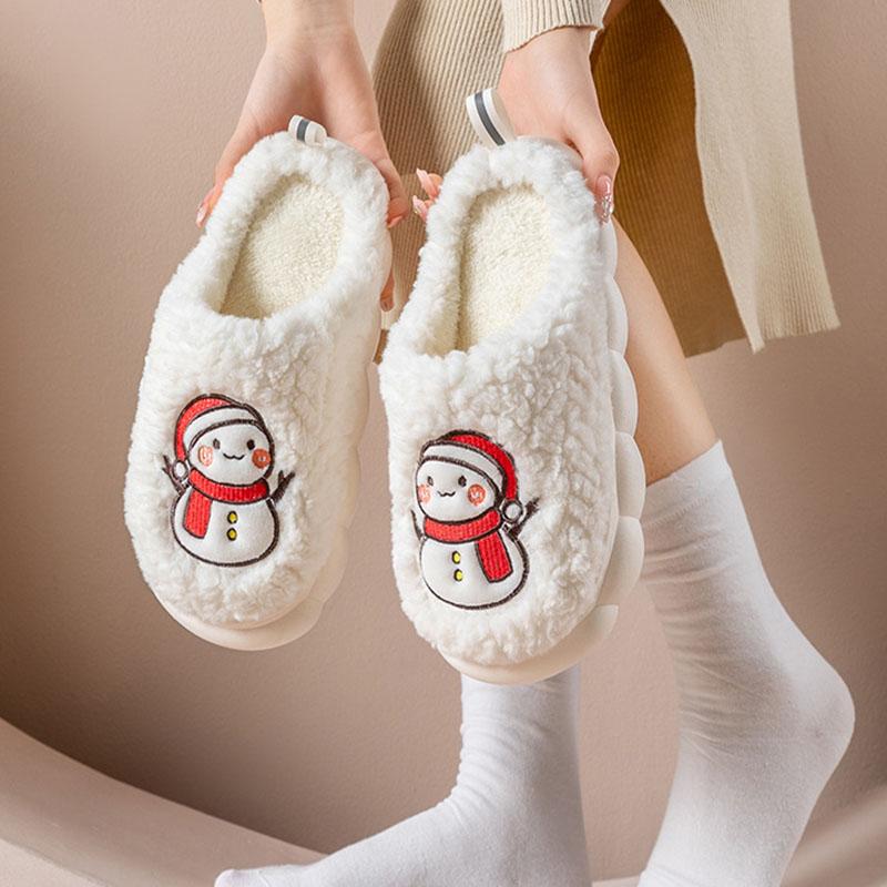 Snowman Slippers