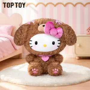 TOPTOY Hello Kitty plush dolls, featuring lovely Poodle and Lucky Dachshund designs. Soft and cuddly figures, adorable room decorations. Great gift choice for friends, family and all SR fans for various occasions. summerwins