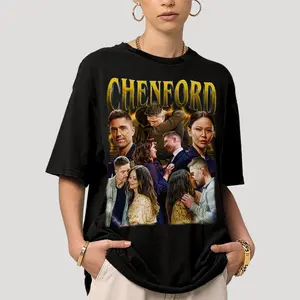 Chenford The Rookie T-Shirt, Lucy Chen Tim Bradford Couple Shirt, Vintage Y2K TV Show Graphic Tee