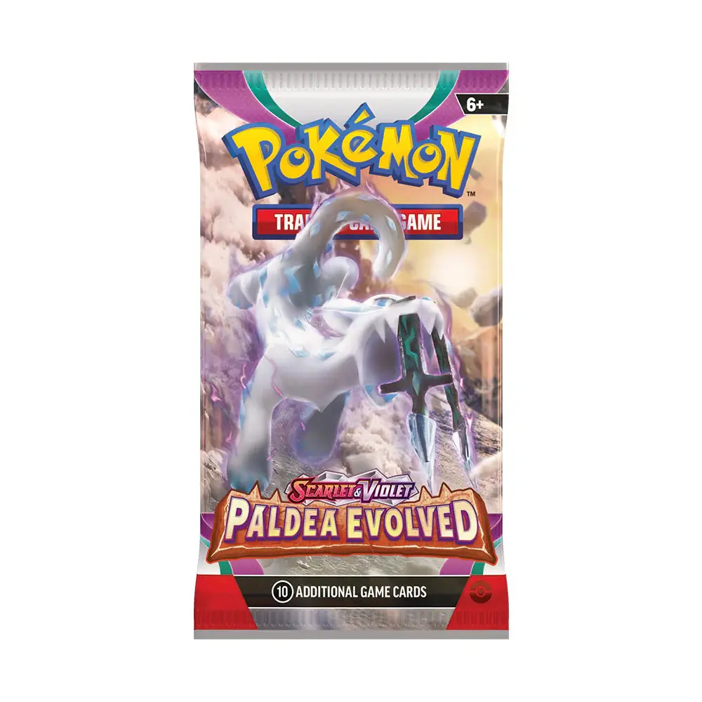 Pokémon Trading Card Game - Paldea Evolved Pack - Includes Additional Game Cards - Collectible Figure Pack