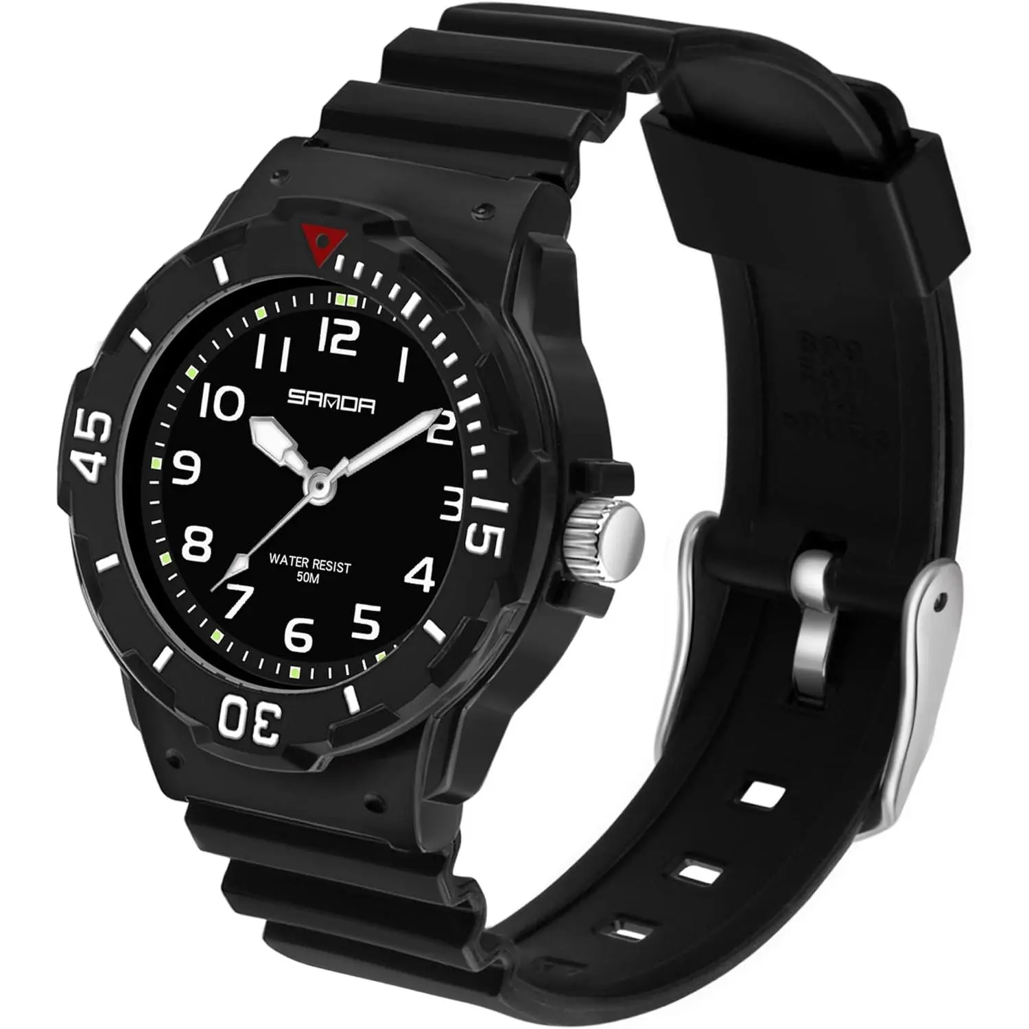 Women's Sport Waterproof Nurse Minimalist Simple Analog Watch - Casual Ladies Watch in Rose Gold Pink
