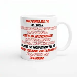 Heated Rivalry Mugs, Shane Hollander, Ilya Rozanov, Tea Coffee Mug Gift