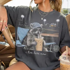 Vintage Racoon Funny Tournament Softball Baseball Sister Sweatshirt, Travel Softball Tournament Sissy TShirt, Softball Game Mama sis