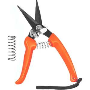 8-inch Goat Hoof Trimming Scissors, Multi-purpose Hoof Trimmer for Sheep Goats Alpacas, Anti-slip Handle Safe Precise Care Tool