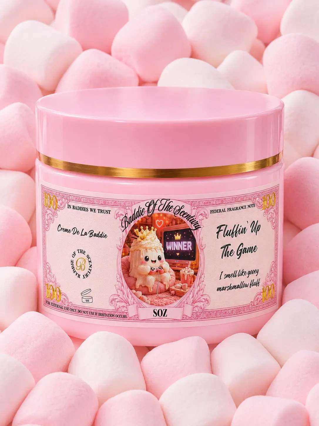 Scented Creme de La Baddie| Body Butter Cream| 8oz