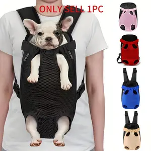 Comfortable pet backpack for small dogs and cats – leg-out travel bag with front carrier for easy transportation and hands-free convenience Animal Carrier