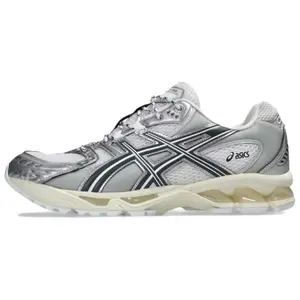 Asics GEL-Nimbus 10.1 Metallic Pack Low-Top Running Shoes for Men and Women in Silver Trending Shoes, House White Official Shoes to Get / Maison Mihara