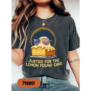 Afroman Justice For Lemon Pound Cake Funny T-Shirt GIft