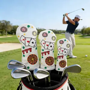 Lucky 777 Poker Chips Embroidered, Scratch-Resistant and Impact-Protective Rod Tips, Unique Lucky Style for Sports Fields