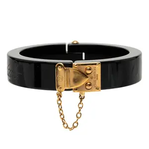 Pre-owned Louis Vuitton Plastic Small Leather Goods Lockme Bracelet