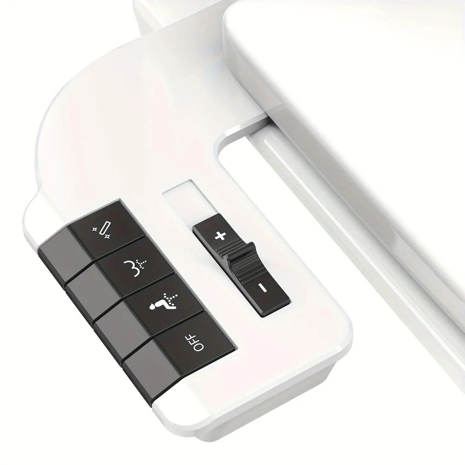 Bidet Attachment for Toilet Unique Dual Retractable Nozzles Badays for Toilets Seat, Non-Electric Self-Cleaning Fresh Water Sprayer, Adjustable Water Pressure Bidets for Existing Toilets