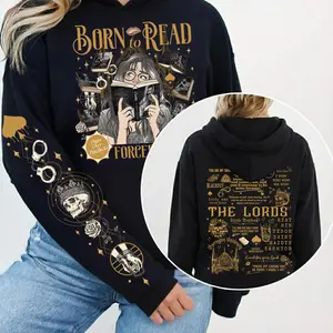 Born To Read Forced To Work Sweatshirt, The LORDS Series Hoodie, Chaotic Book Crewneck, Shantel Tessier Sweater, Smut Books Merch