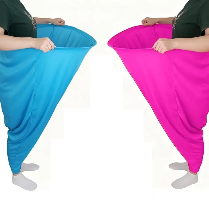 Granny Pants Outdoor Game, Durable Giant Yard Game with Oversized Pants, Fun Family Reunion Party Field Game Set for All Ages