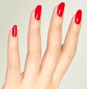 DND Gel Color Ferrari Red #430 - Red Gel Polish for Nails, 10g, 1 Gel Color, Quick Application, Versatile Shade, Easy Removal