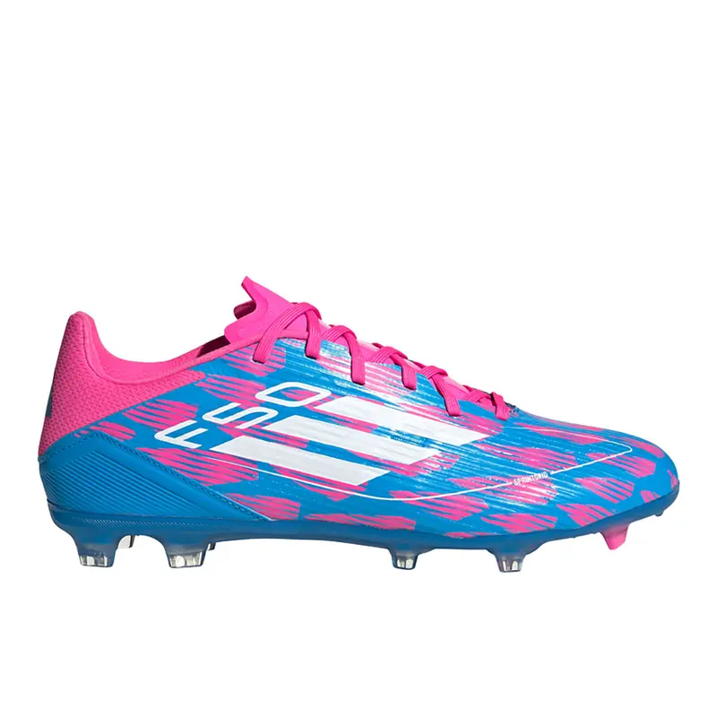 adidas Mens Messi F50 League Firm GroundMulti-Ground Soccer Cleats  - Blue, Pink