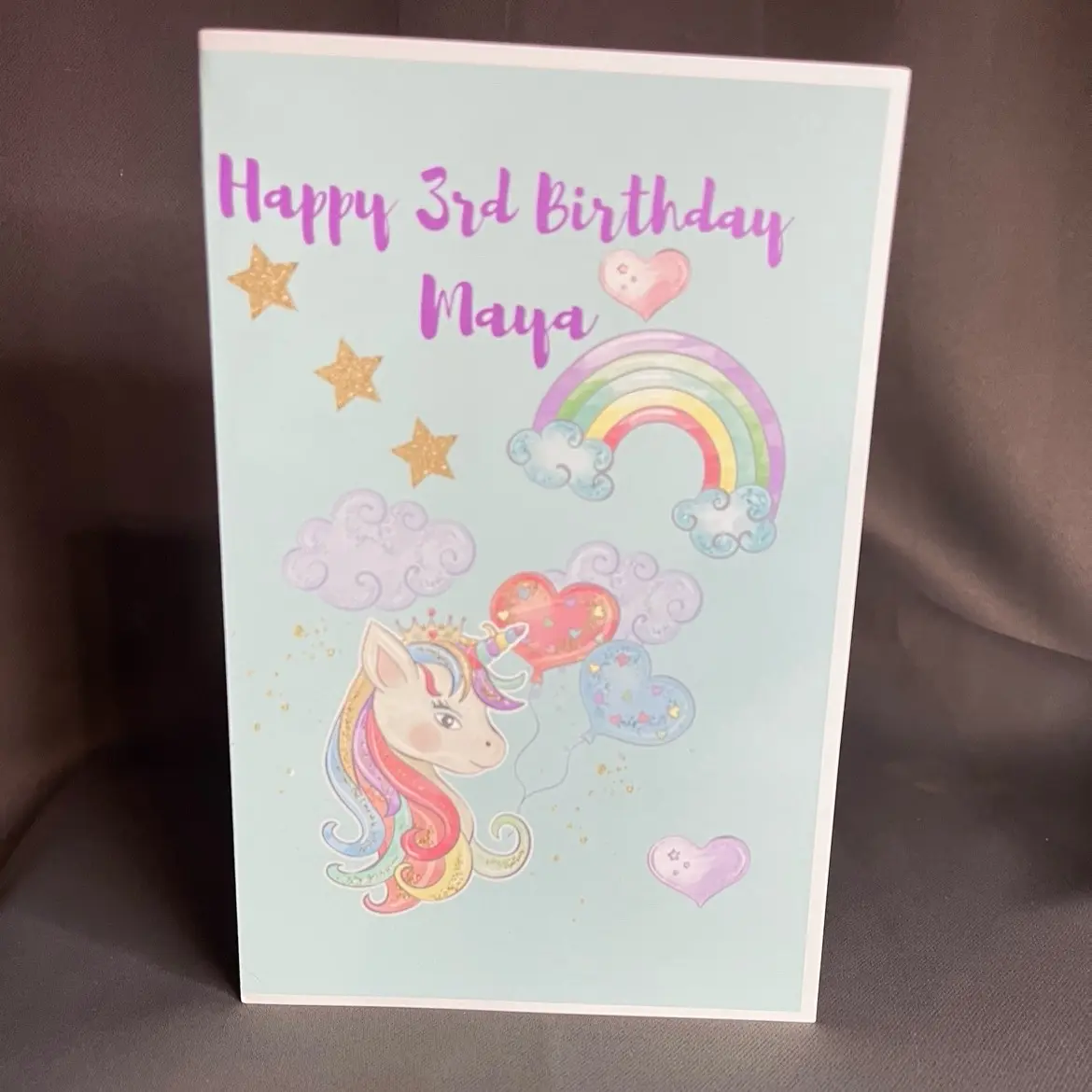 Birthday Card - Personalized 5X7 Card with Envelope, Perfect for Gifting, Heartfelt Expression of Love