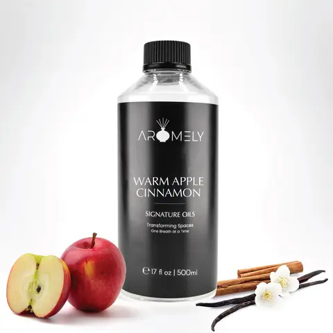 Aromely Holiday Limited Edition Home Fragrance Sprinkles - Aromatherapy Oils, Spicy-Fruity Nutmeg Clove Glow Diffuser Oil for Home Care Essentials