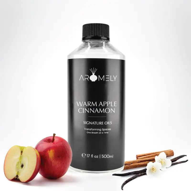 Aromely Holiday Limited Edition Home Fragrance Sprinkles - Aromatherapy Oils, Spicy-Fruity Nutmeg Clove Glow Diffuser Oil for Home Care Essentials