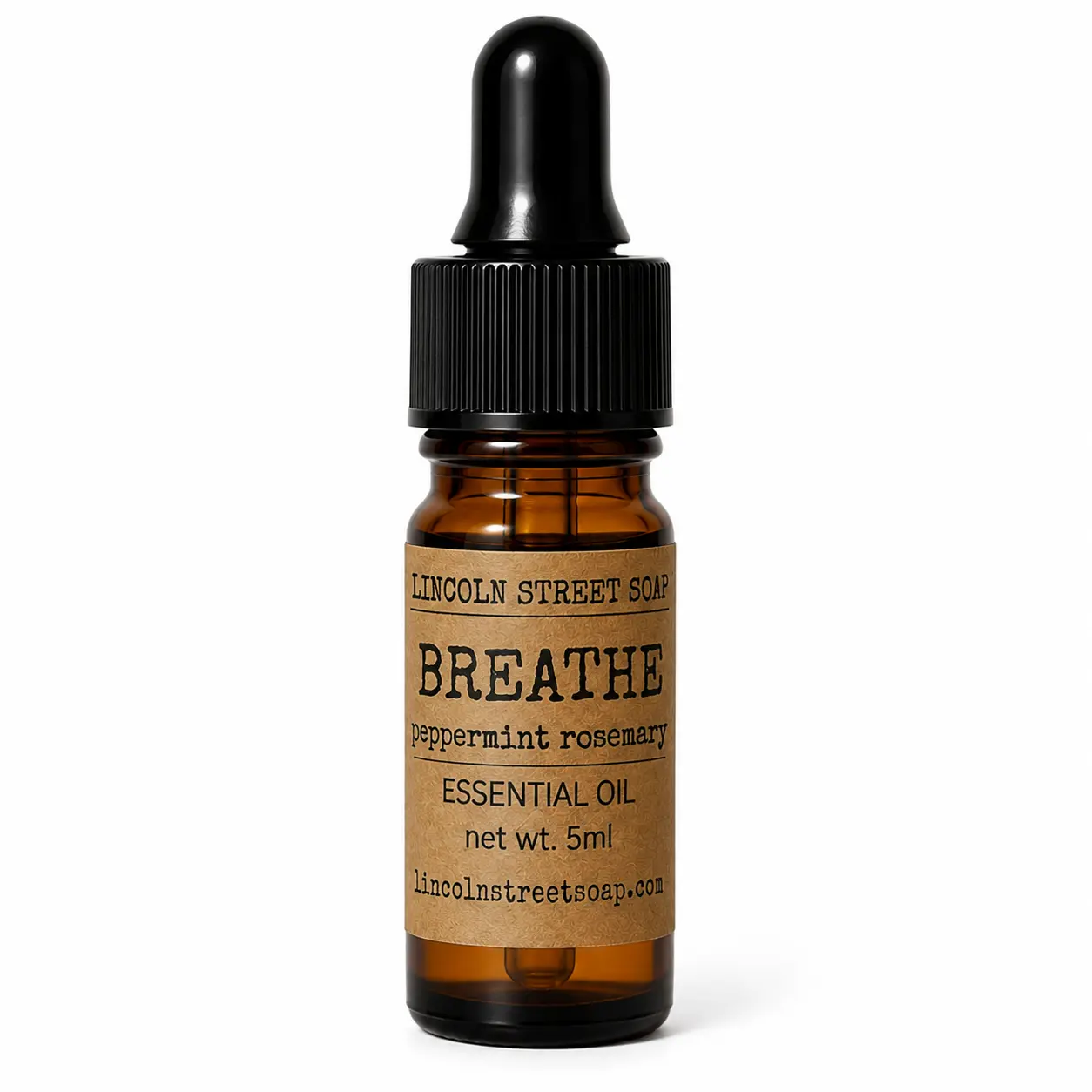 Breathe Essential Oil – Lemon, Peppermint, Rosemary & Eucalyptus for Respiratory Support