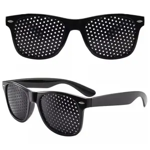 Unisex Pinhole Glasses Anti-MyopiaAstigmatism Glasses Men's Women's Vision|Improvement Strabismus Correction FatigueGlasses