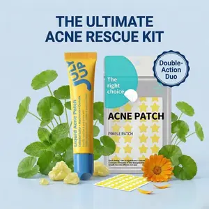 Day & Night Pimple Patch Kit | Invisible Liquid Spot Treatment & Hydrocolloid Acne Stickers | Fast-Acting Blemish Control Duo