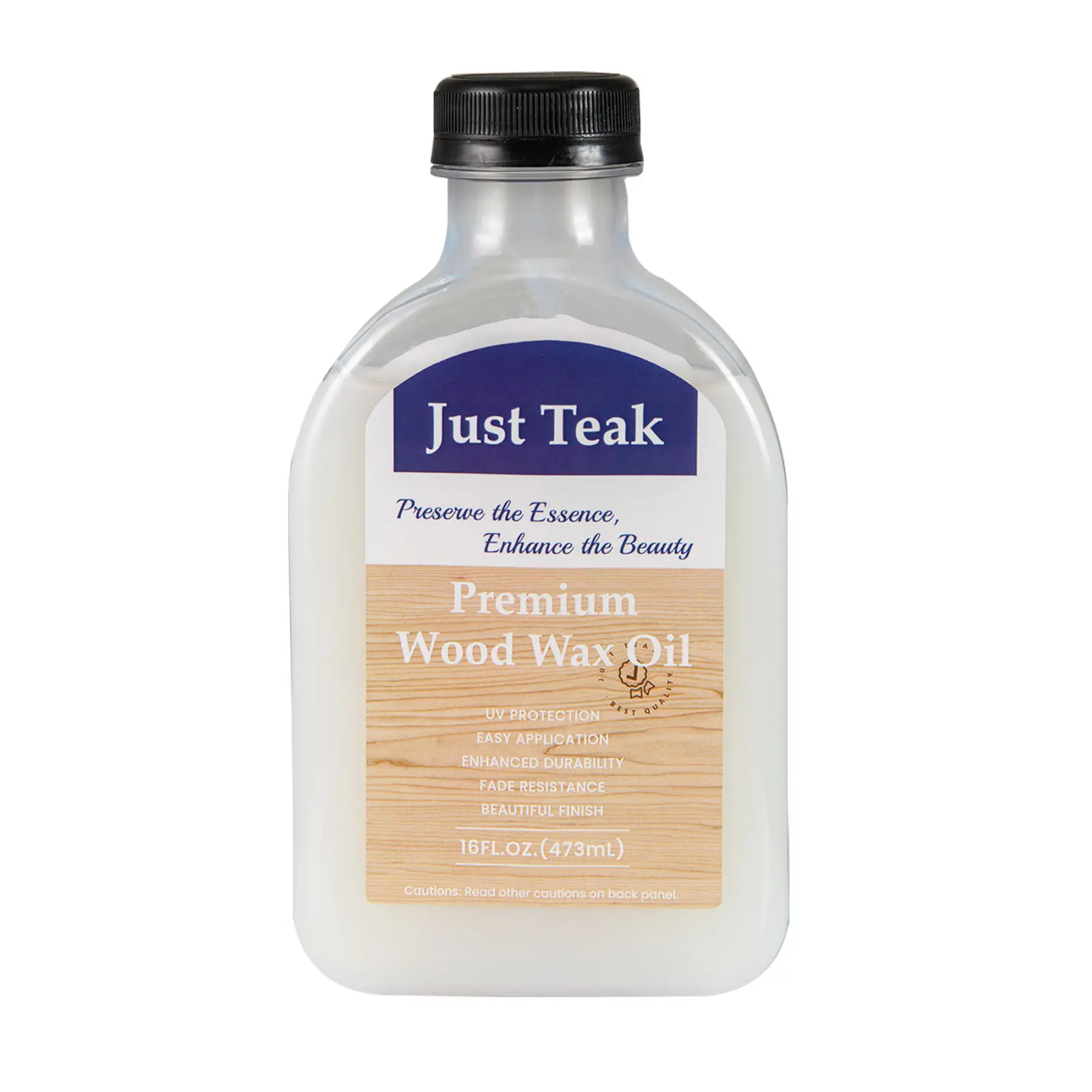 COSTWAY - Wood Wax Oil for Outdoor and Indoor Furniture Teak Care Kit to Restore and Protect Wood