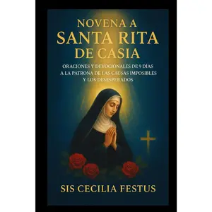 Novena a Santa Rita de Casia: Oraciones y devocionales de 9 días a la Patrona de las Causas Imposibles y los Desesperados (Spanish Edition)