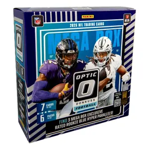 PYT (73) 2 2025 Donruss Optic Football Mega Boxes