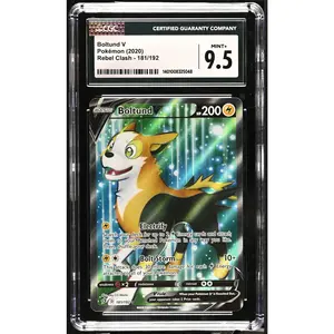 Pokemon 2020 Rebel Clash Boltund V #181/192 CGC 9.5