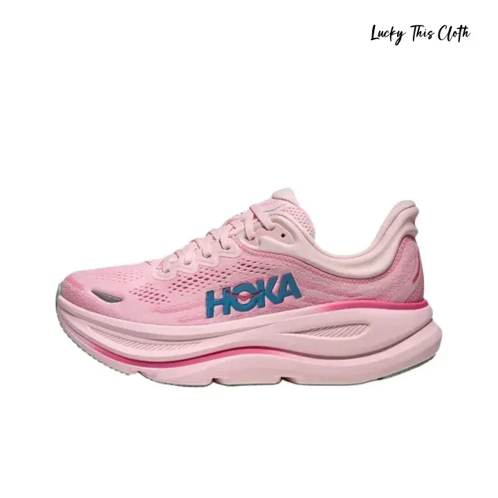 Supportive Trendy Athletic Footwear Blush Pink Air-circulating Knit Upper Shock-dampening Midsole For Short Getaways Sweet Pastel Outfit Shoots