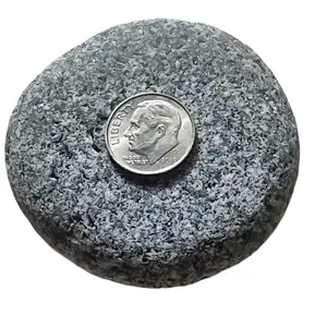 SeaGlass Big frosty round "C" marks surf tumbled rare genuine fort bragg ca