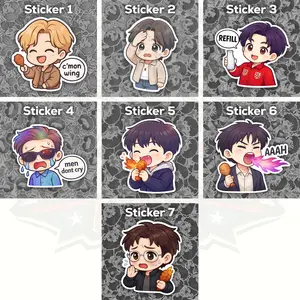 [Die-cut] Come on Wing, Chicken Wing Sticker, KPOP Fan Gift Sticker
