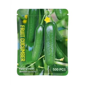 500pcs Cucumber Seeds (Marketmore 76) USDA Organic, Non-GMO, Open Pollinated, Heirloom, USA Origin, Bulk Seeds, Heirloom Seed Packets