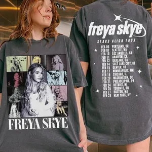 Freyyaa Skye Music Tour Shirt, Eras Freyyaa Skye  Tour 2 Side Tee, Gift For Fan , For Men And Women
